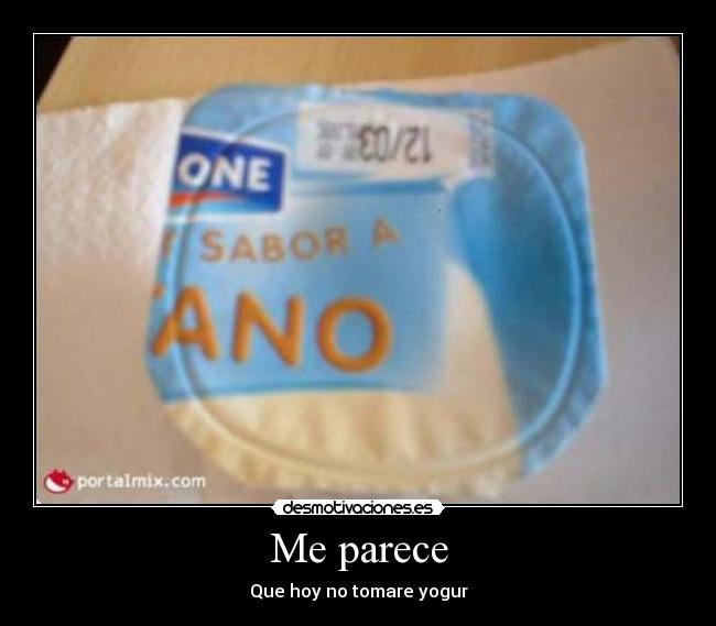Me parece -