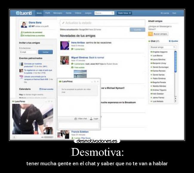 Desmotiva: -