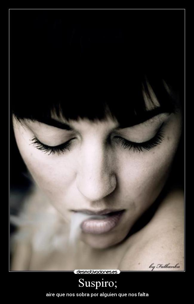 Suspiro; -