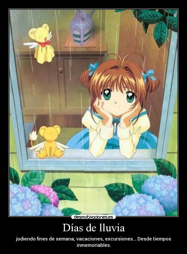 carteles dias lluvia desmotivaciones