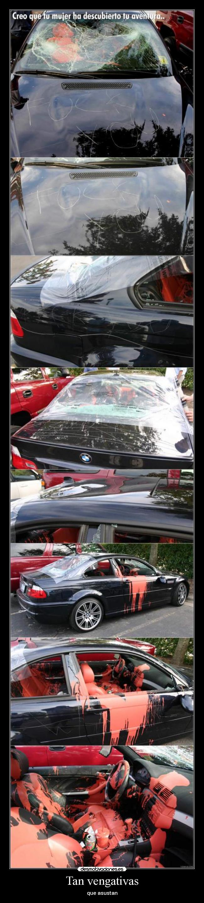 Tan vengativas - que asustan