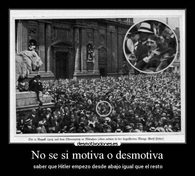 carteles hitler reclutamiento humilde nazi guerra desmotivaciones