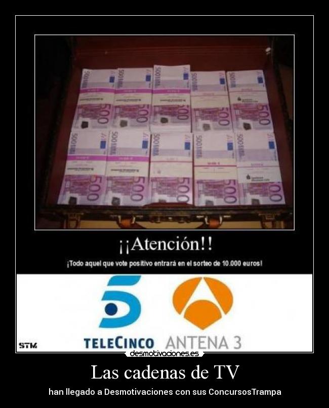 Las cadenas de TV -