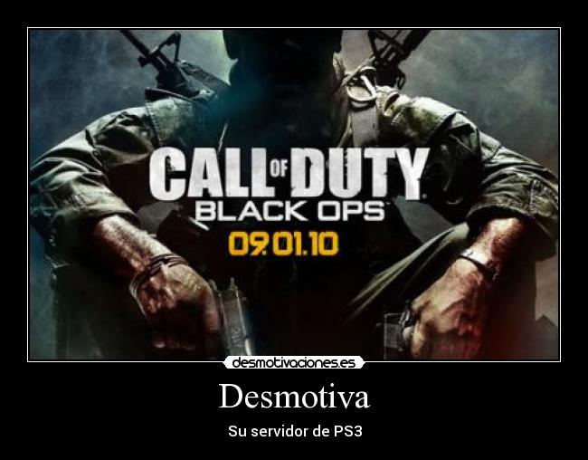 Desmotiva - Su servidor de PS3