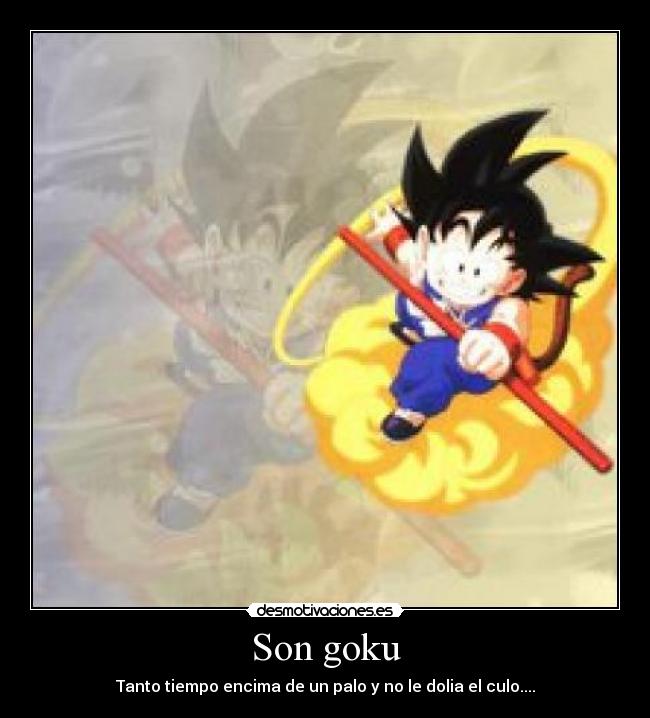 carteles goku desmotivaciones