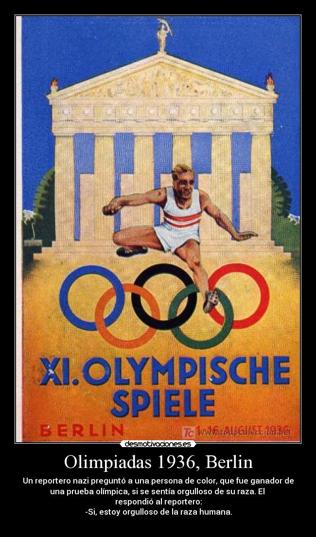 Olimpiadas 1936, Berlin -