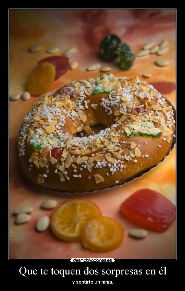 Que te toquen dos sorpresas en él - y sentirte un ninja.
