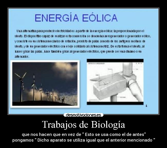 Trabajos de Biología - 