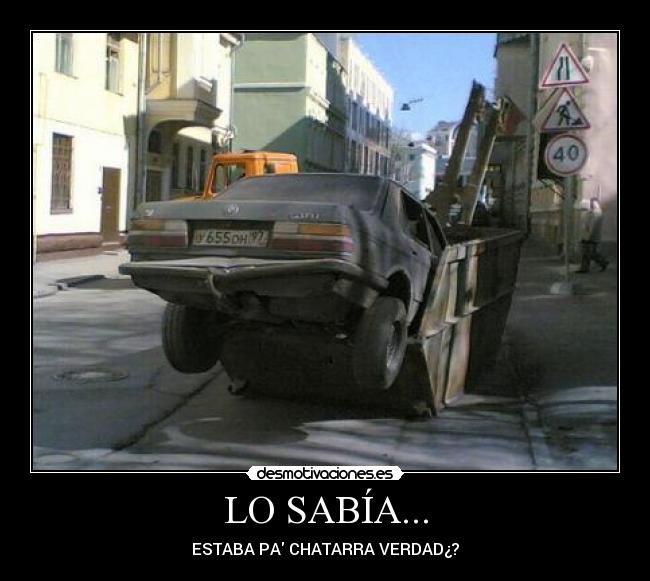 LO SABÍA... - 