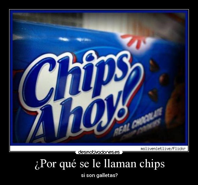 ¿Por qué se le llaman chips - 
