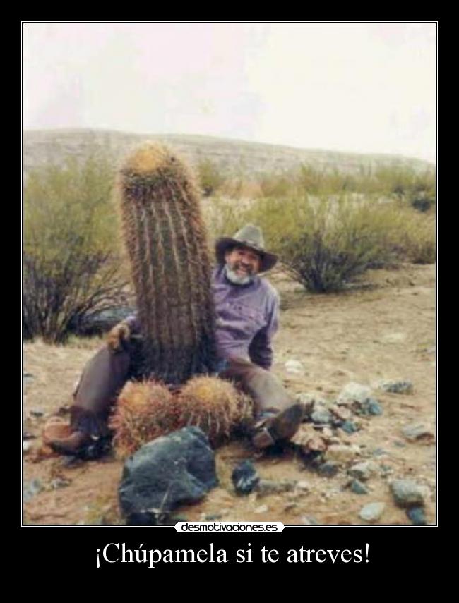 ¡Chúpamela si te atreves! -