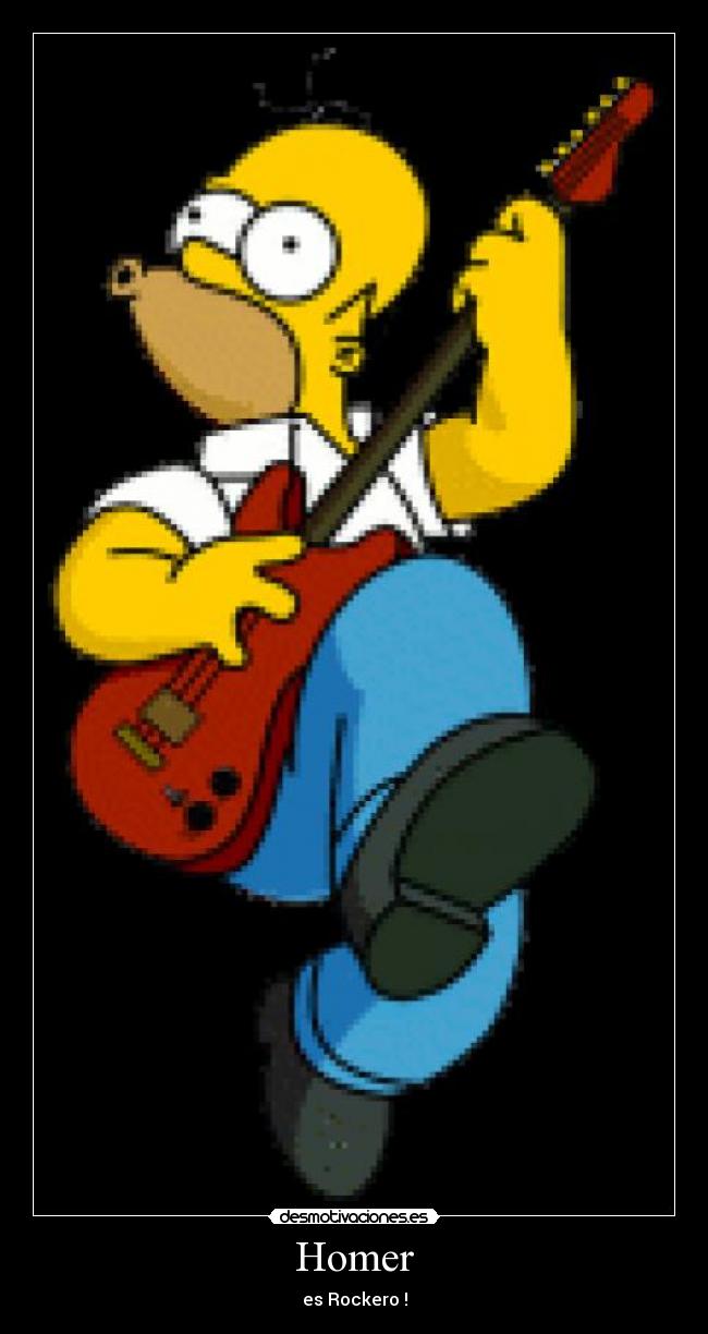 Homer - es Rockero !
