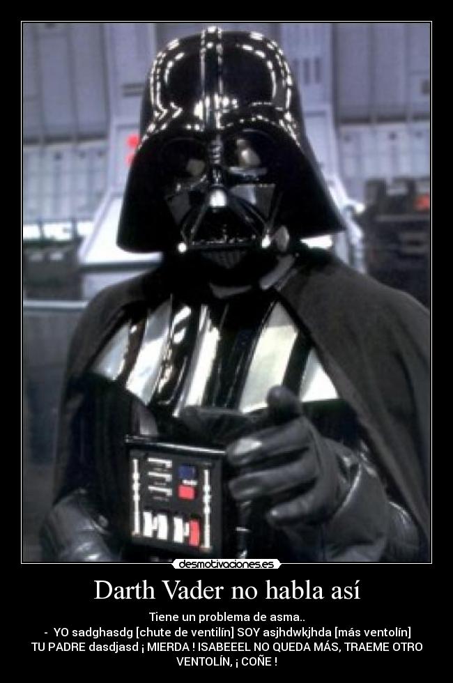 carteles darth vader desmotivaciones