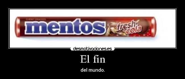 El fin -
