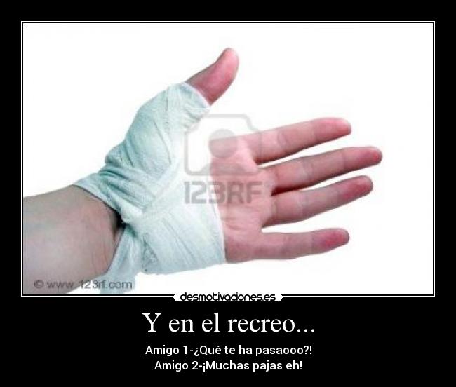 Y en el recreo... - 