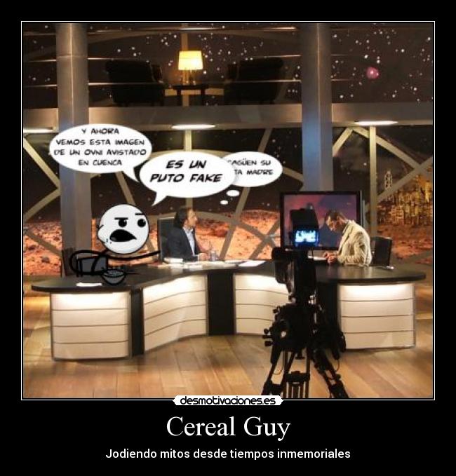 Cereal Guy - Jodiendo mitos desde tiempos inmemoriales