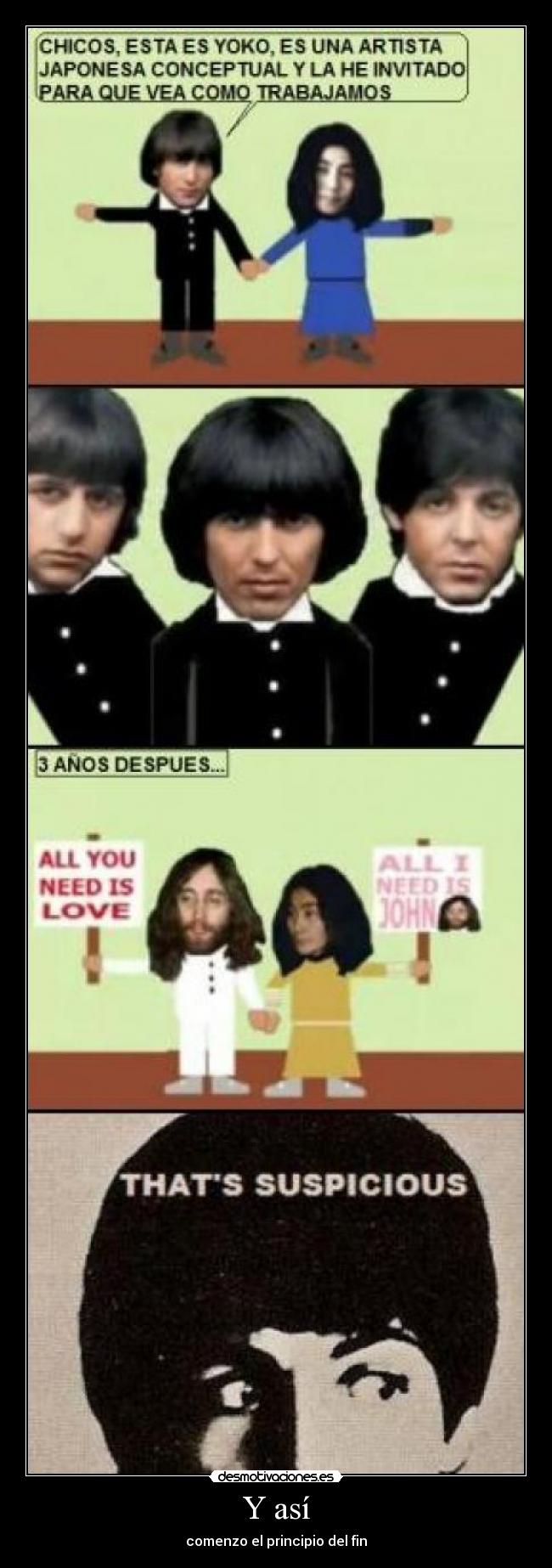 Y así - comenzo el principio del fin