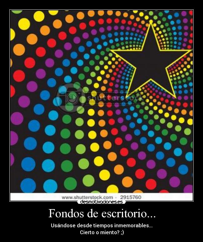 Fondos de escritorio... -