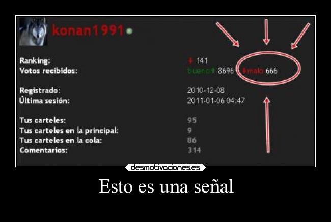 Esto es una señal -