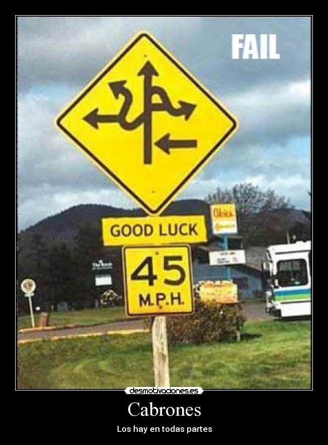 Cabrones - Los hay en todas partes