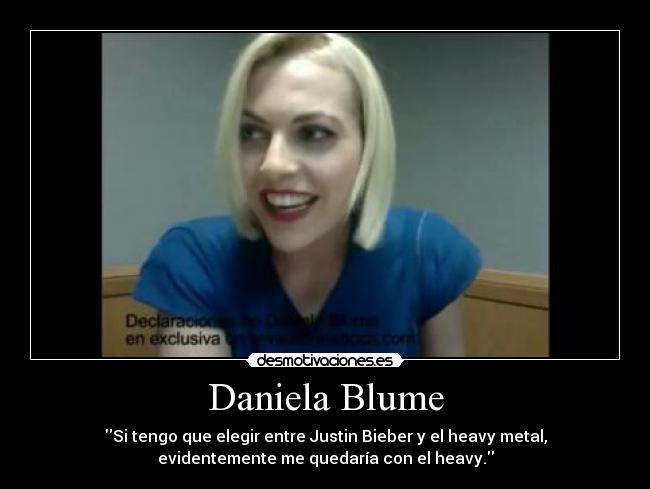 carteles daniela blume respuesta antibieber belieber desmotivaciones