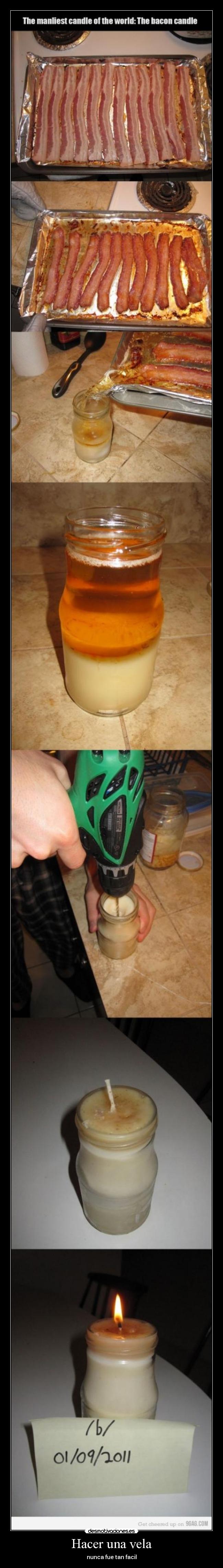 Hacer una vela - nunca fue tan facil