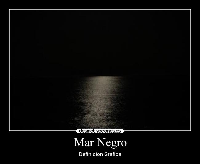 Mar Negro -