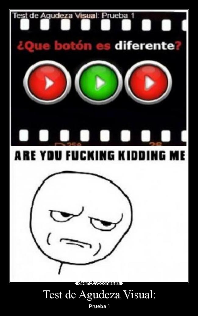 Test de Agudeza Visual: - 