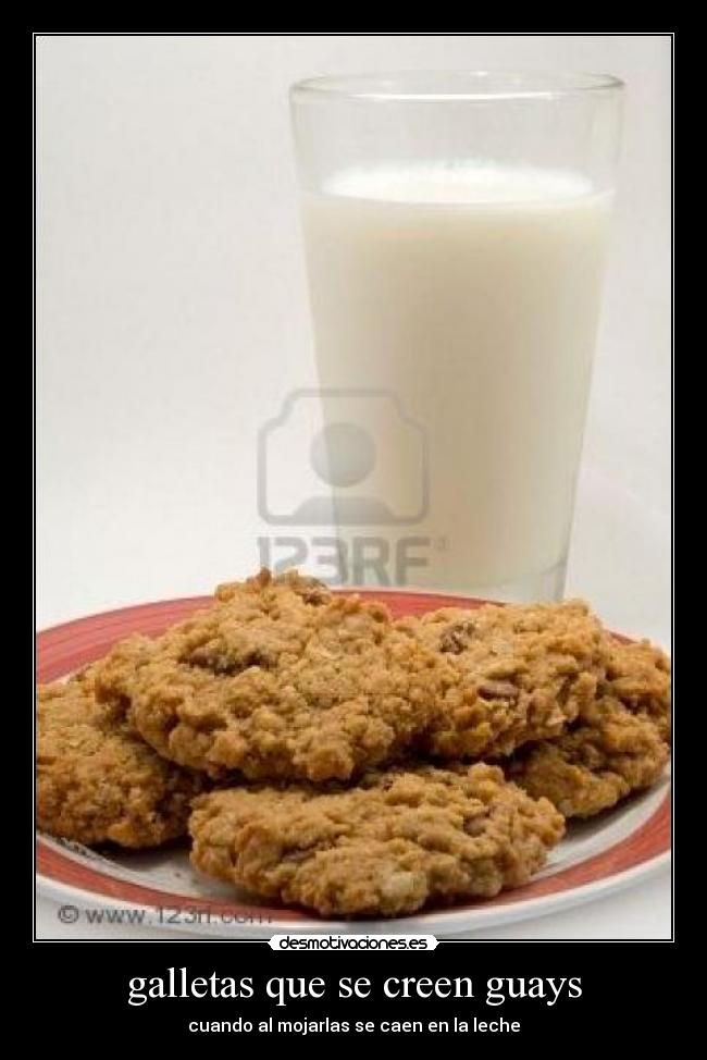 galletas que se creen guays -