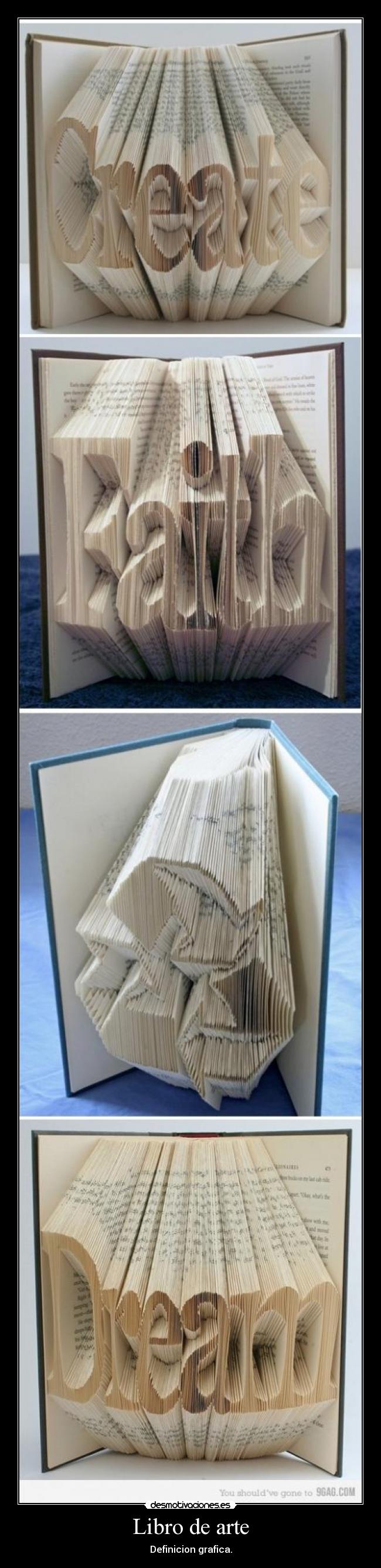 Libro de arte - Definicion grafica.