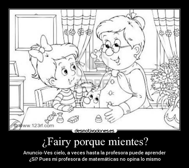 ¿Fairy porque mientes? -