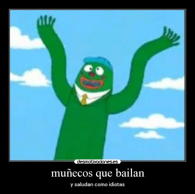 muñecos que bailan -