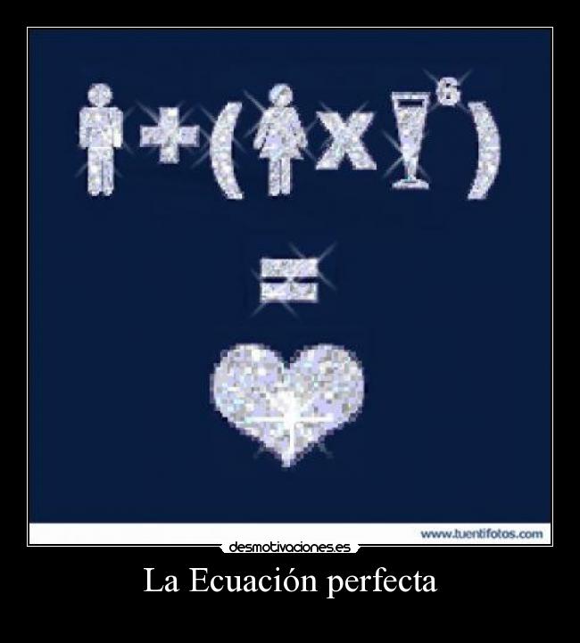 La Ecuación perfecta - 