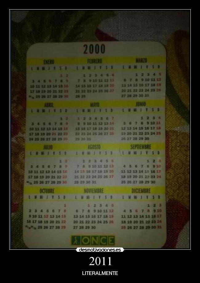 2011 - LITERALMENTE