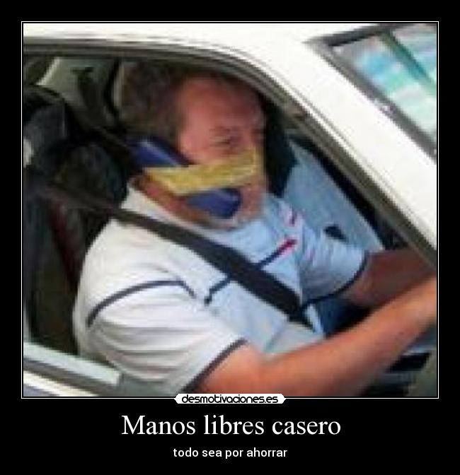 Manos libres casero - 