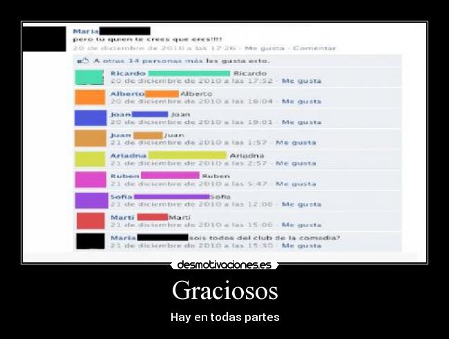 Graciosos - Hay en todas partes