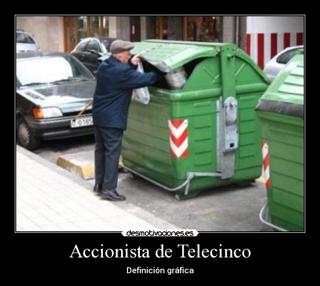 Accionista de Telecinco -