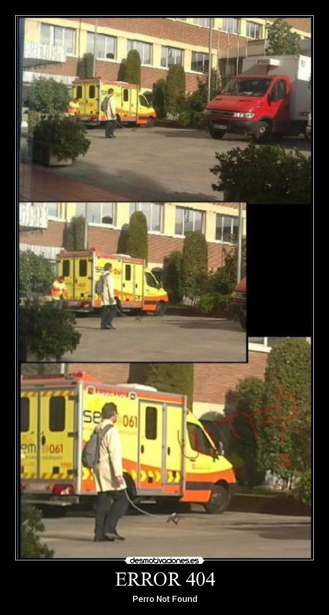 ERROR 404 - Perro Not Found