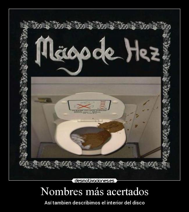 Nombres más acertados -