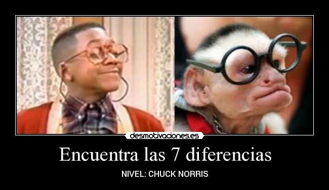 Encuentra las 7 diferencias - 