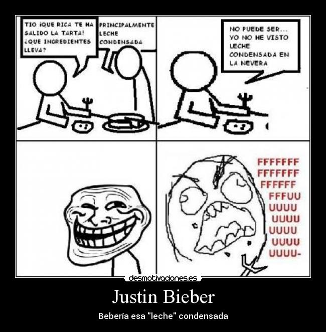 Justin Bieber - Bebería esa leche condensada