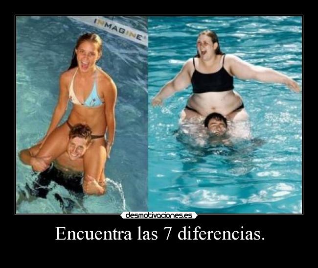 Encuentra las 7 diferencias. -