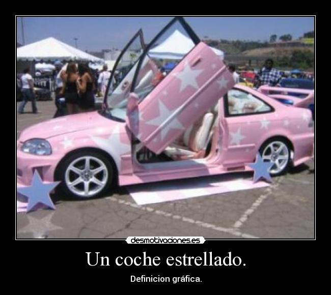 Un coche estrellado. - 