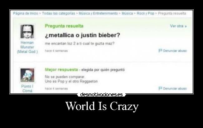 World Is Crazy - 