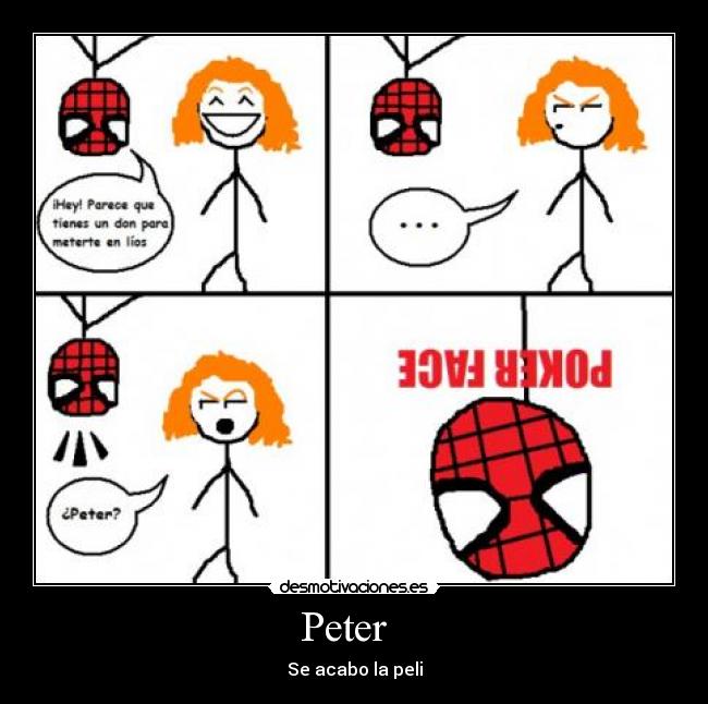Peter - Se acabo la peli