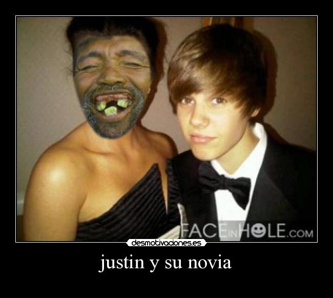 justin y su novia -