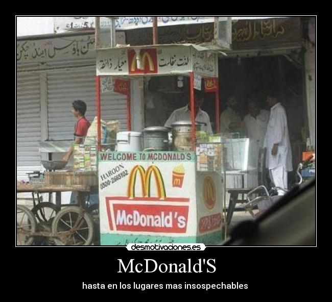 McDonaldS -