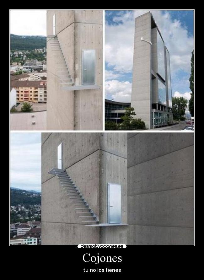 Cojones - tu no los tienes