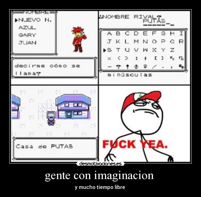 gente con imaginacion  - 