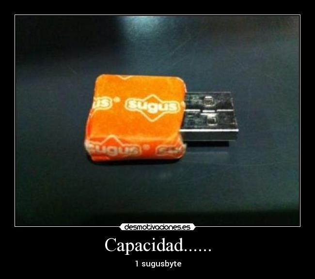 Capacidad...... - 1 sugusbyte